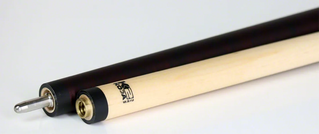 K2 KL103 Burgundy Smoke Matte Graphic Pool Cue with K2 LD 12.5mm Shaft - KL103