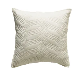 Kamala 43x43cm Filled Cushion Cream