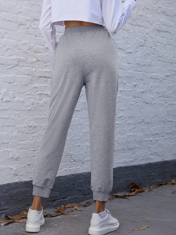 Lace Up Sweat Pants