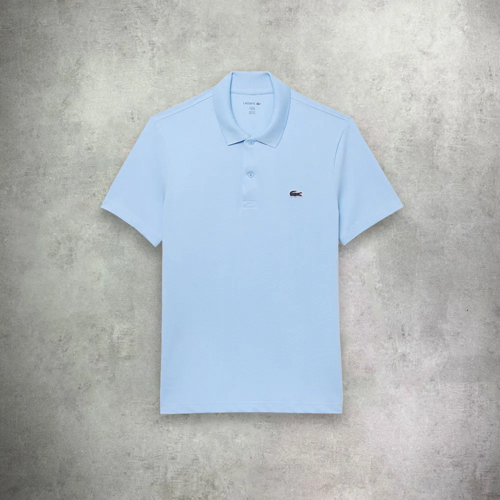 Lacoste Regular Fit Cotton Polo Shirt Blue