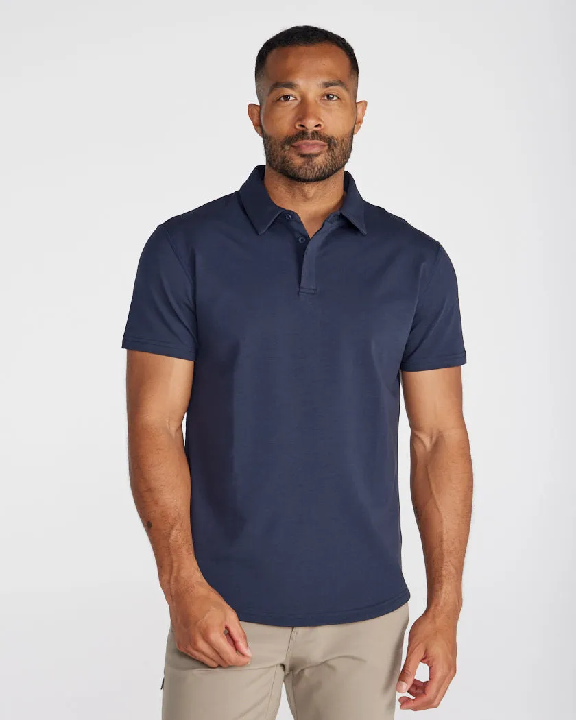 LUX Short Sleeve Polo - Concealed