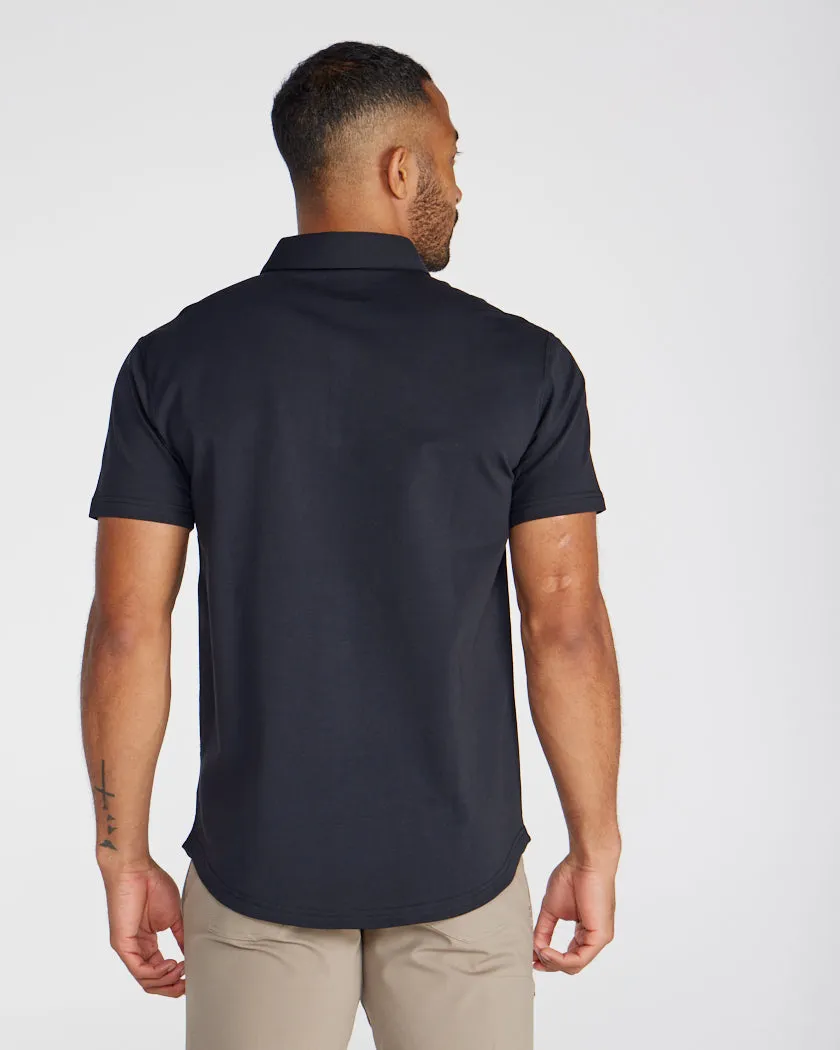LUX Short Sleeve Polo - Concealed