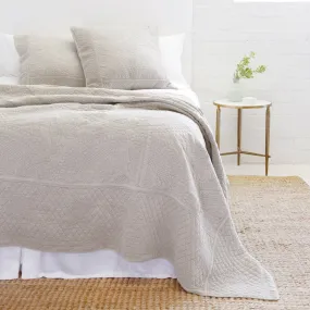 Marseille Taupe Coverlet Collection by Pom Pom at Home