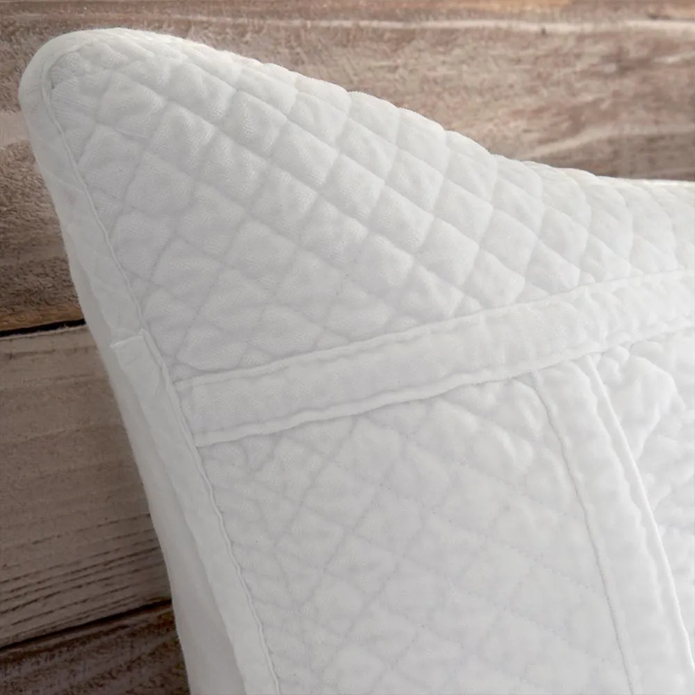 Marseille White Coverlet Collection by Pom Pom at Home