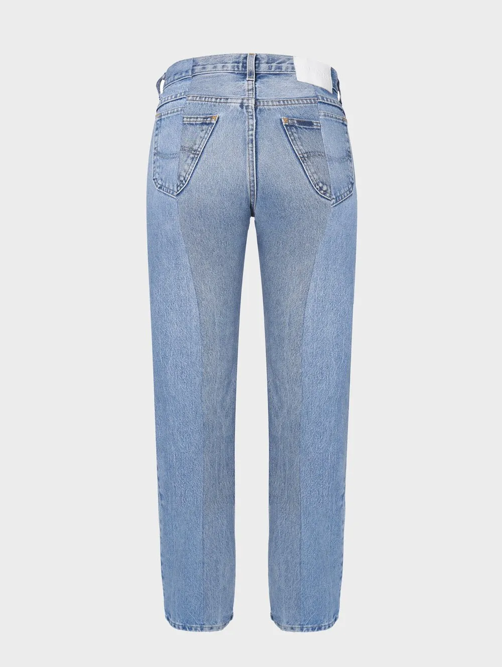Men's Stovepipe Jean Light Blue