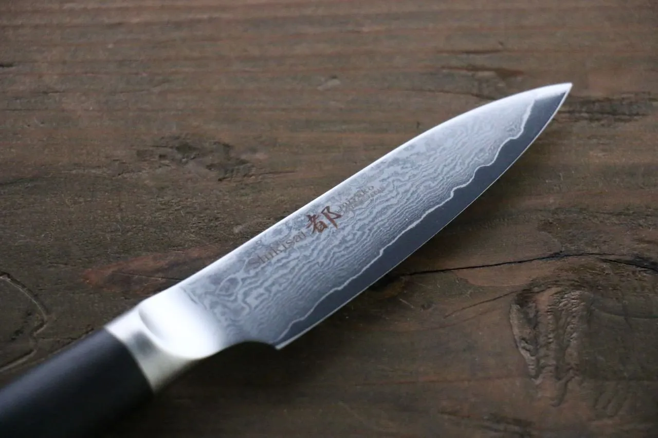 Miyako AUS8 33 Layer Damascus Paring 85mm