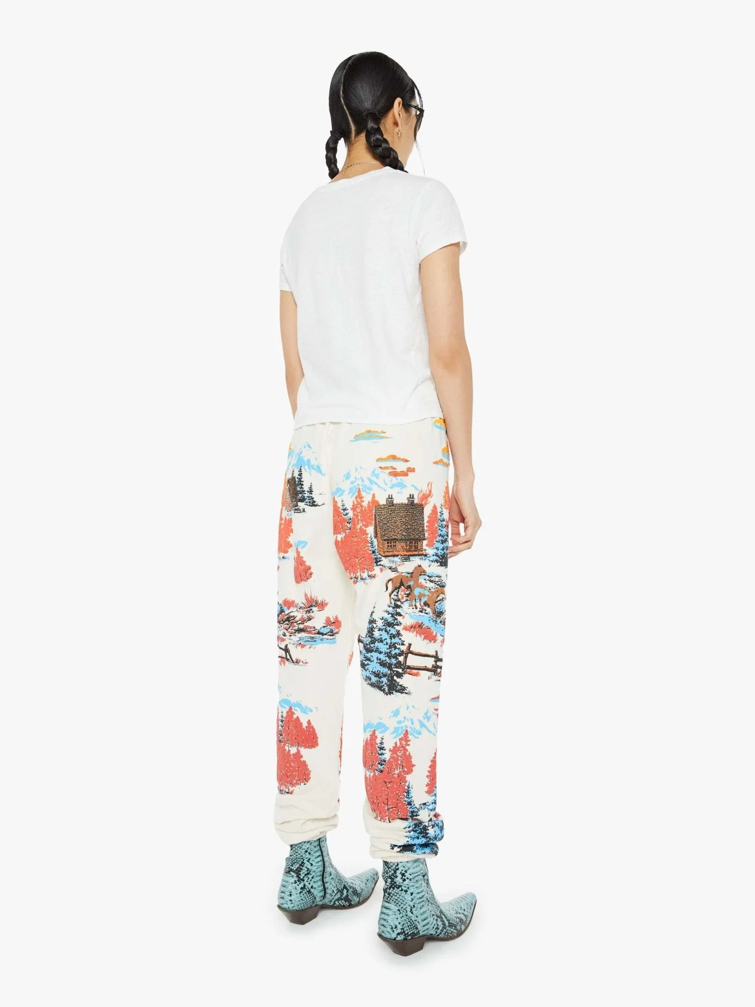 Mother - Seamless Flood Lounger Cabin Fever Sweatpants