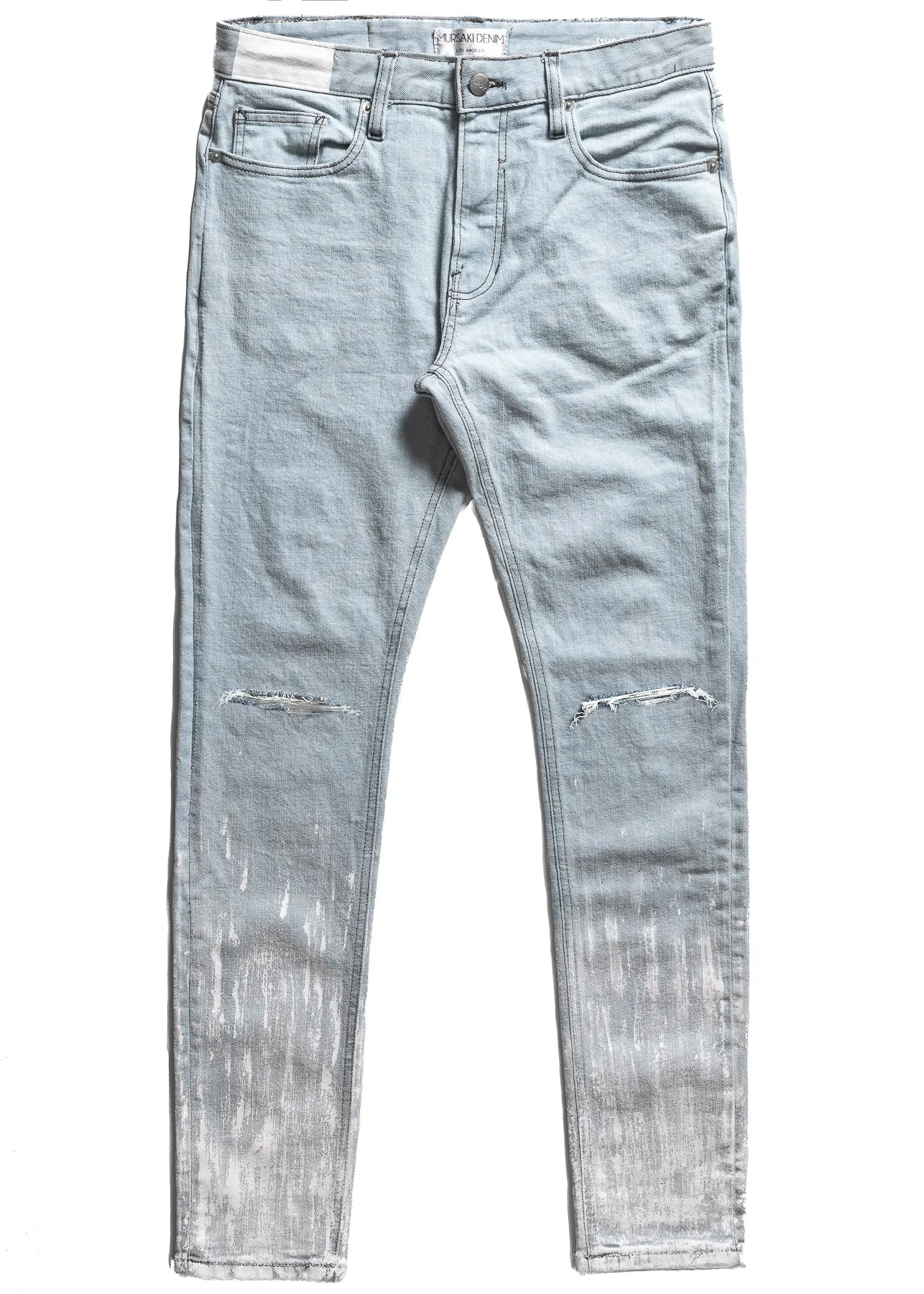 Mursaki Denim Strié Gradient Jean 340-108LB (Light Blue/White)