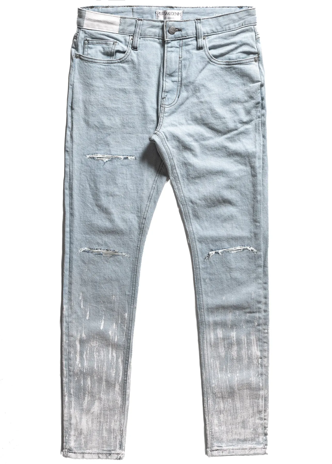 Mursaki Denim Strié Gradient Jean 340-108LB (Light Blue/White)