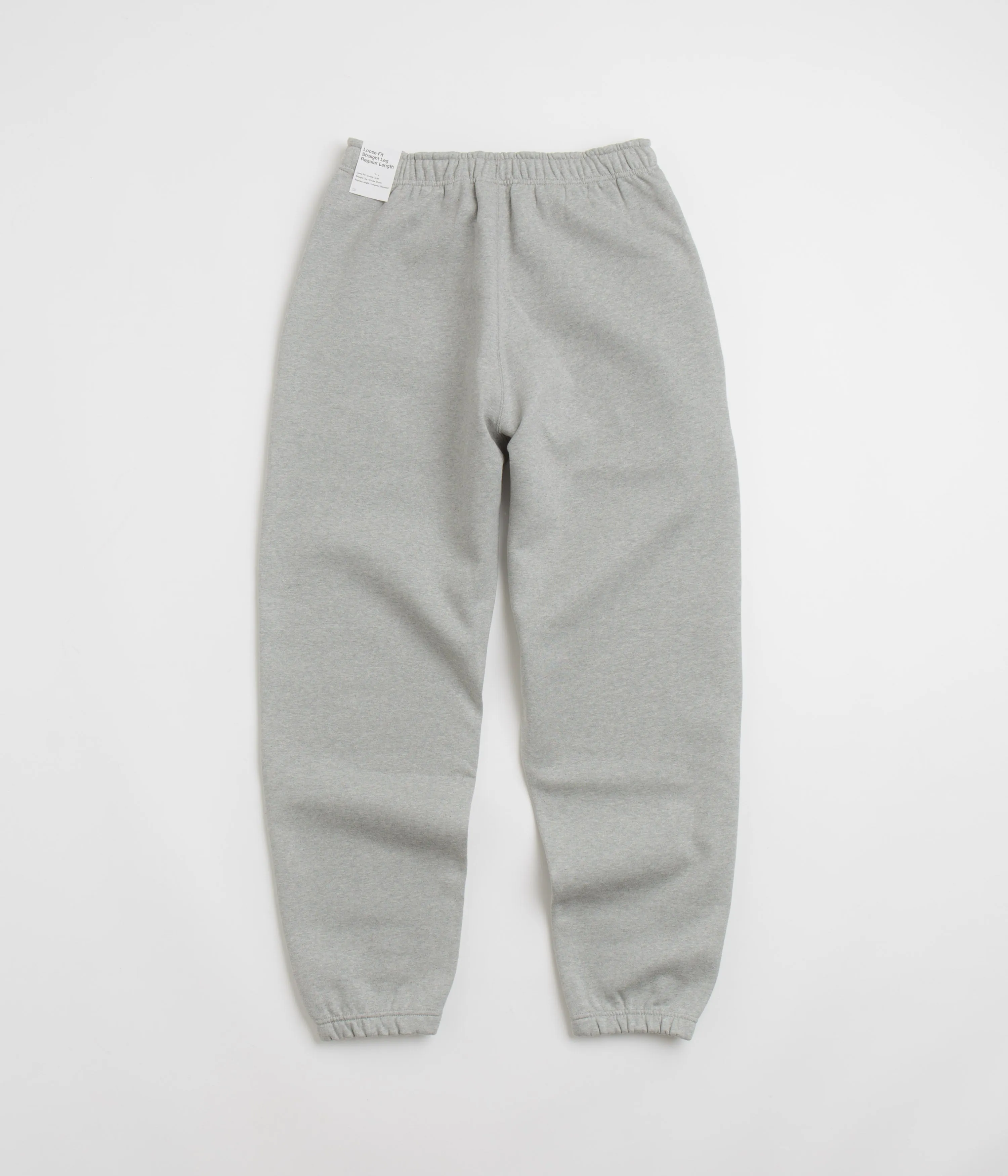 Nike Solo Swoosh Sweatpants - Dark Grey Heather / White
