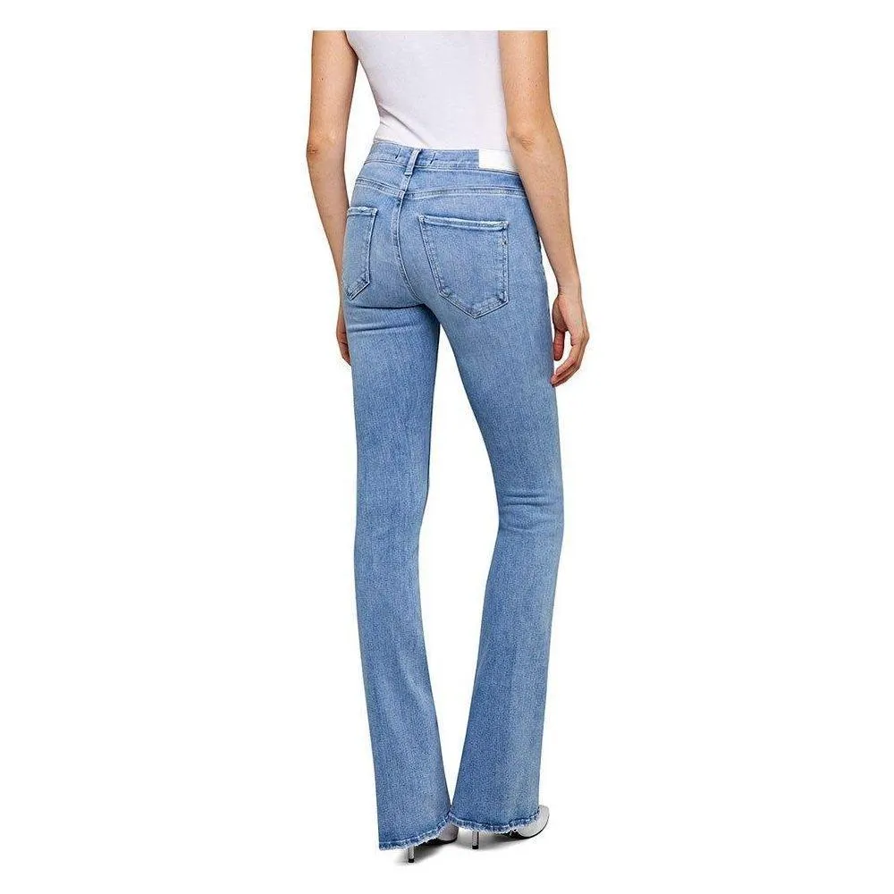 NWT - Replay Italy 'Stella Flare  Denim Jeans RRP $265.00- Size 29