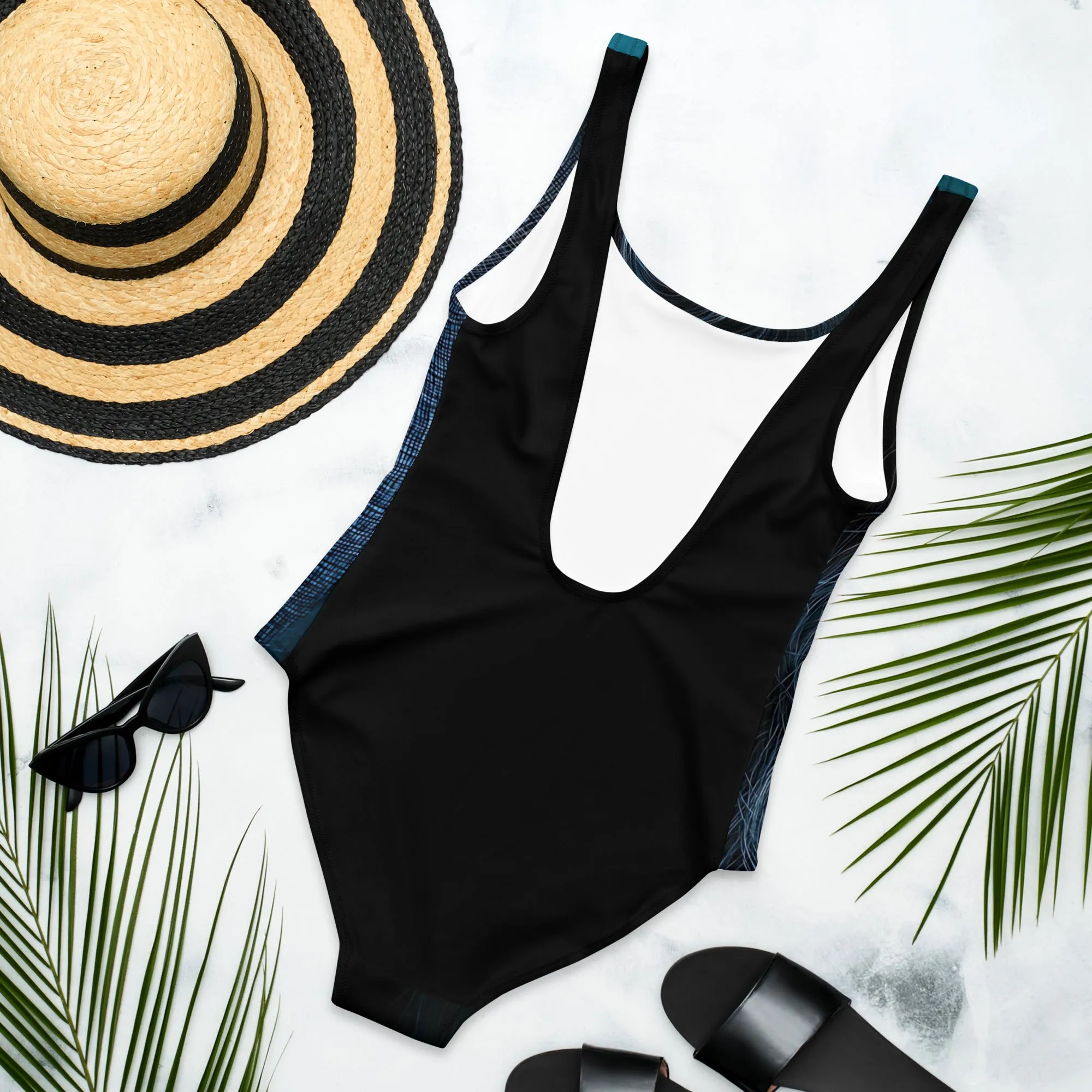 Opulent Tears One-Piece Swimsuit