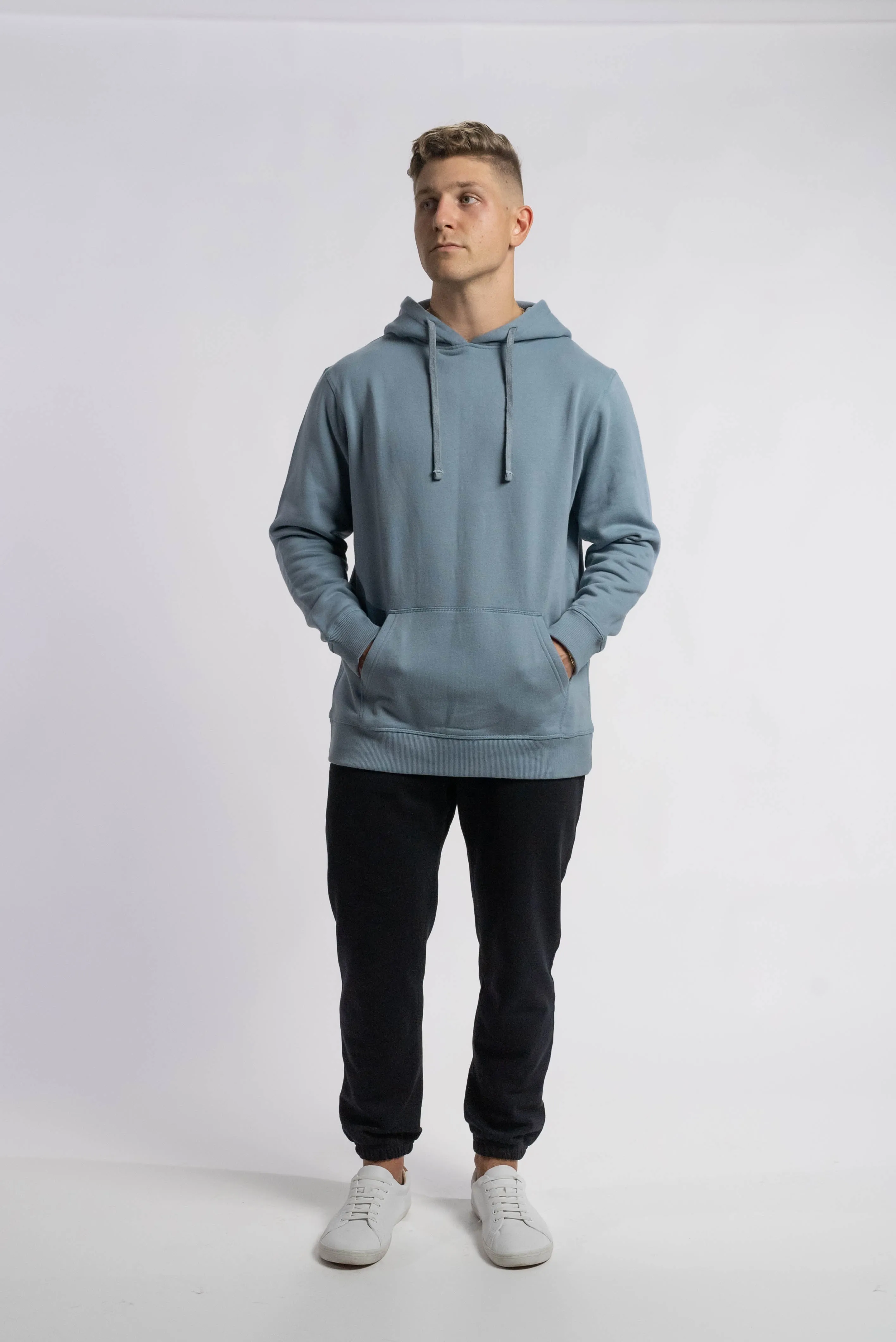 Organic Cotton Midweight Fleece Hoodie