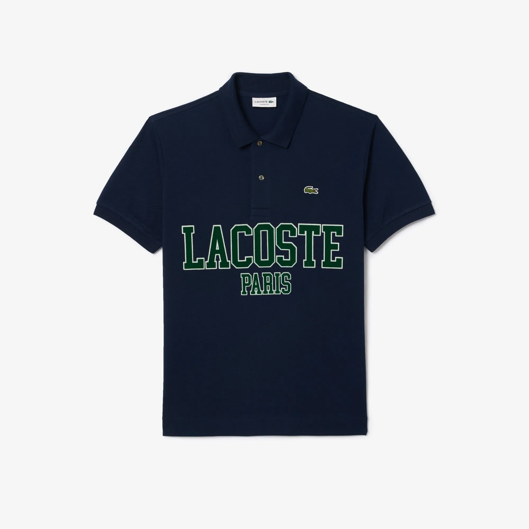 Original L.12.12 Lacoste Flocked Pique Polo Shirt