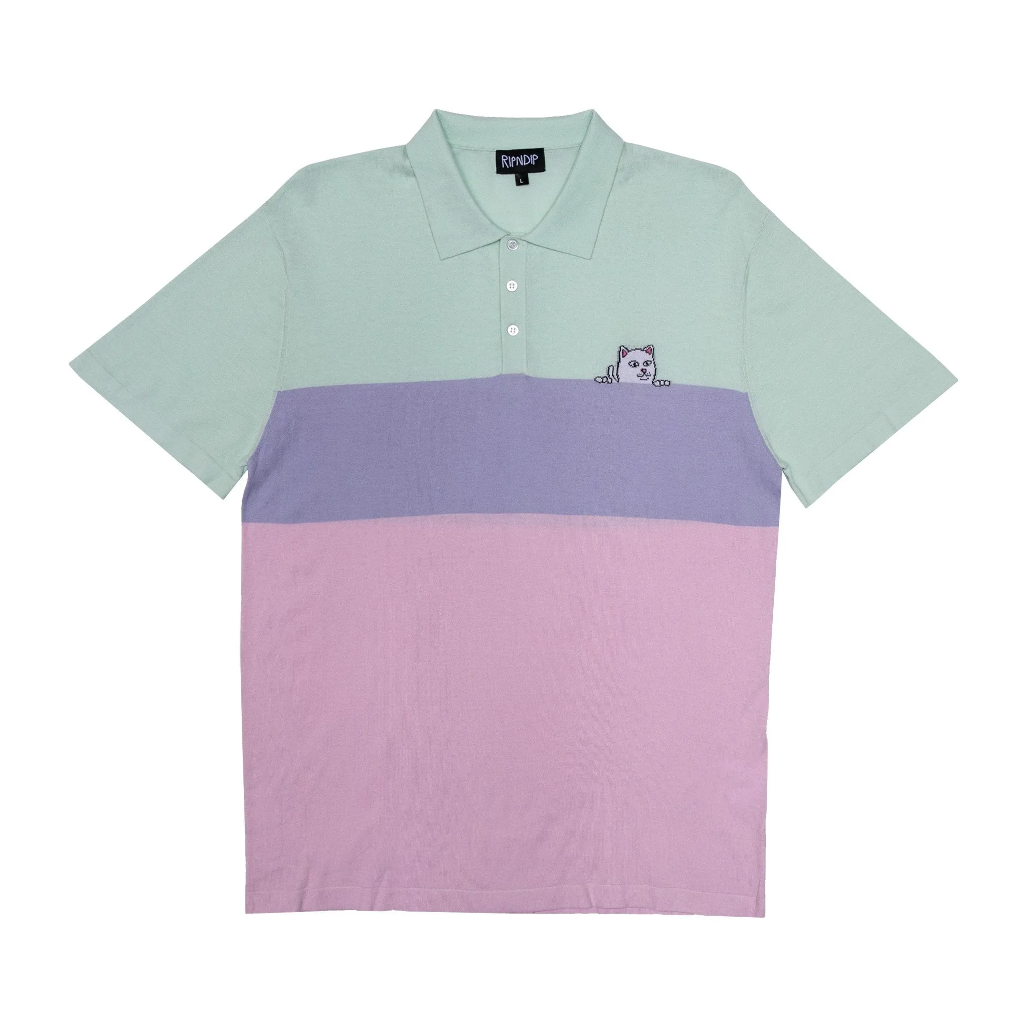 Peek A Nermal Knitted Polo (Multi)