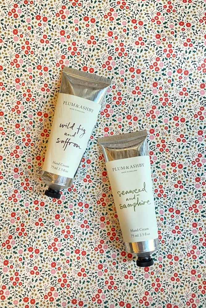 Plum & Ashby Wild Fig & Saffron Hand Cream Tube
