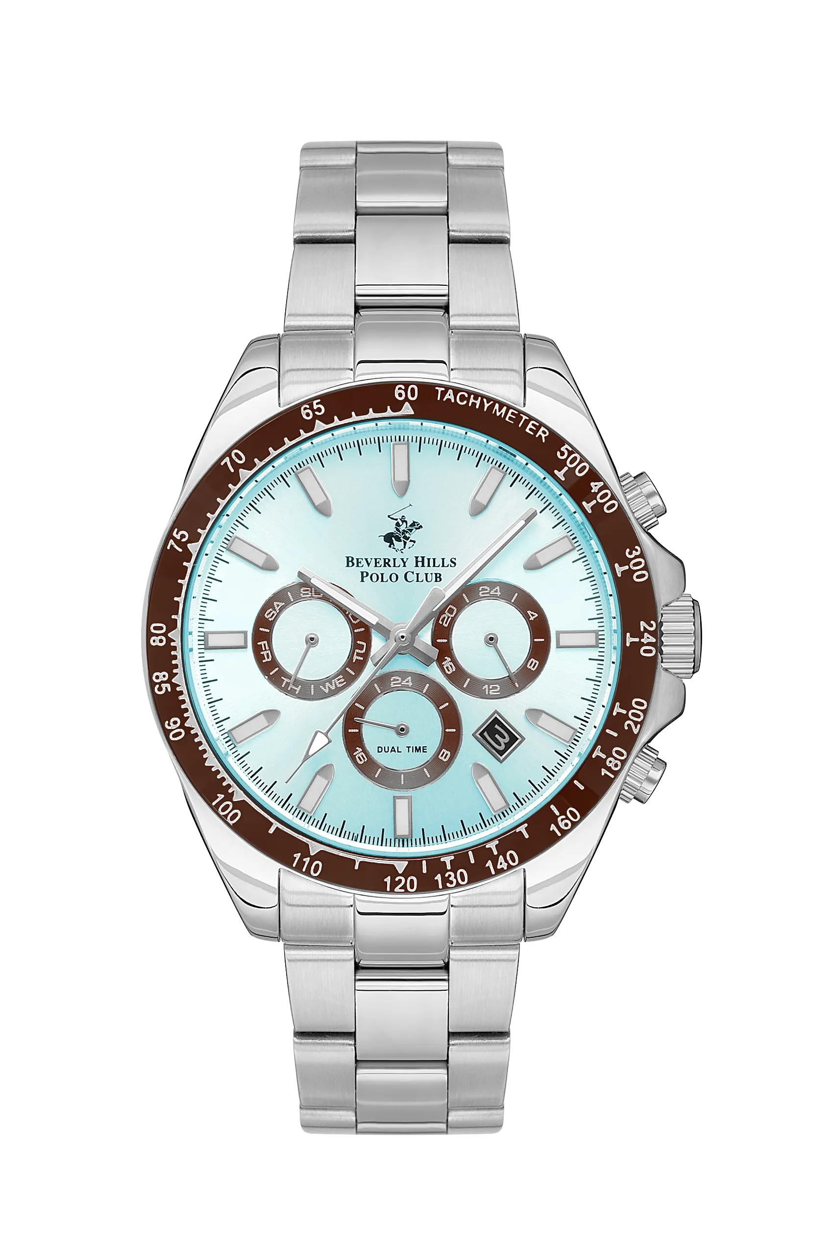 Polo - BP3127X.301 Gents Multifunction Light Blue Dial Ceramic Sapphire Coated Glass