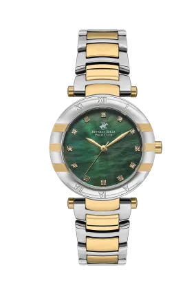 Polo - BP3565C.270 Ladies 3 Hands Green Dial Ceramic Sapphire Coated Glass