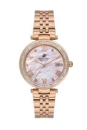 Polo - BP3583X.480 Ladies 3 Hands - Date Pink Dial Ceramic Sapphire Coated Glass