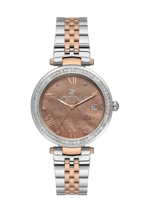 Polo - BP3583X.520 Ladies 3 Hands - Date Brown Dial Ceramic Sapphire Coated Glass