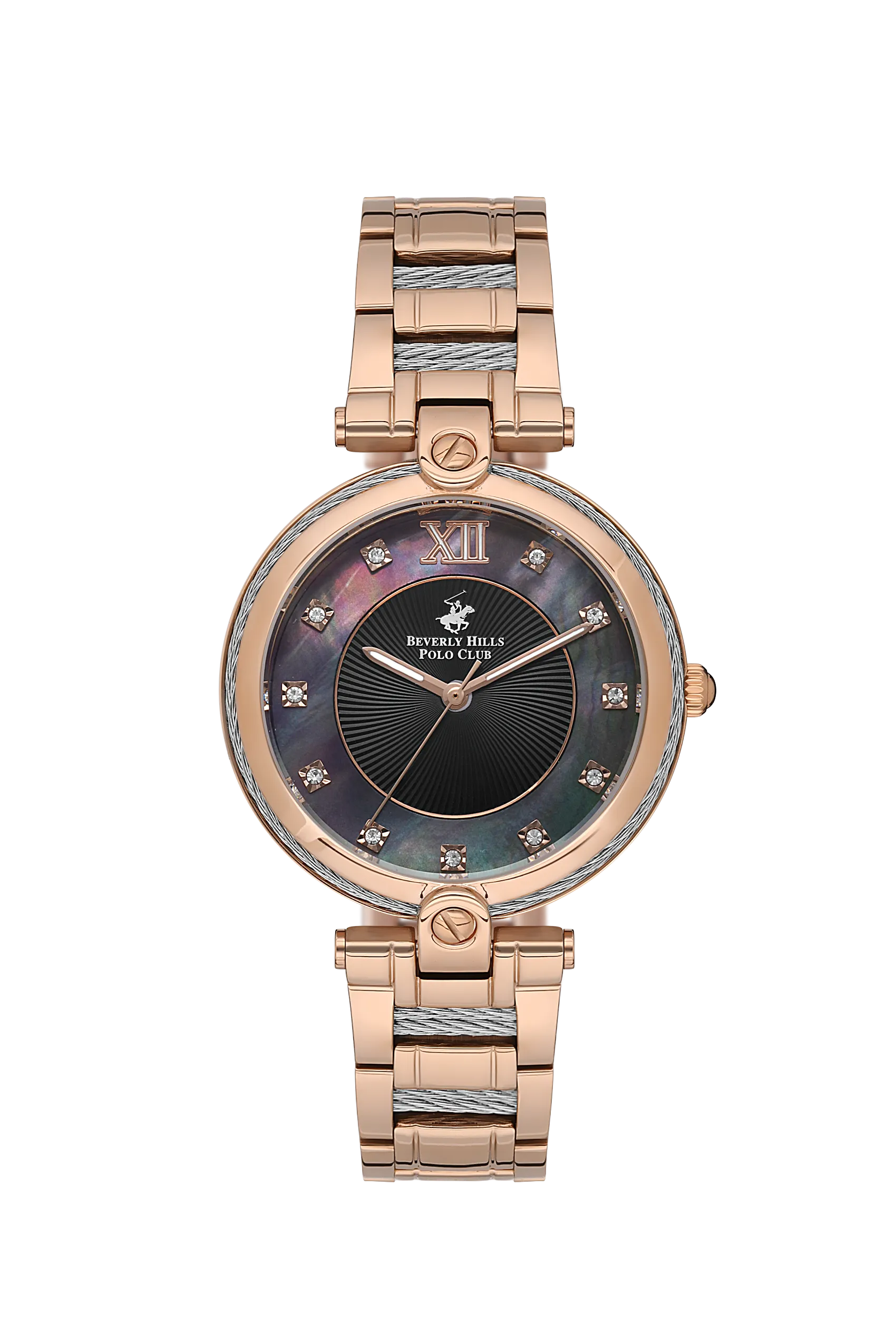 Polo - BP3585X.420 Ladies 3 Hands Black Dial Ceramic Sapphire Coated Glass