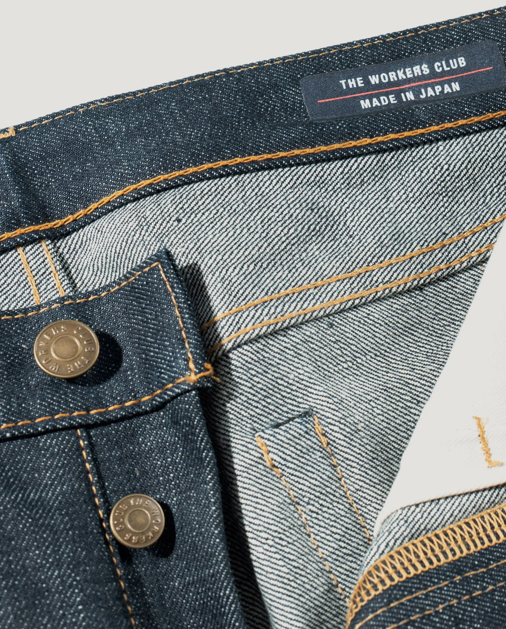 RAW INDIGO RELAXED TAPERED 005 SELVEDGE JEAN