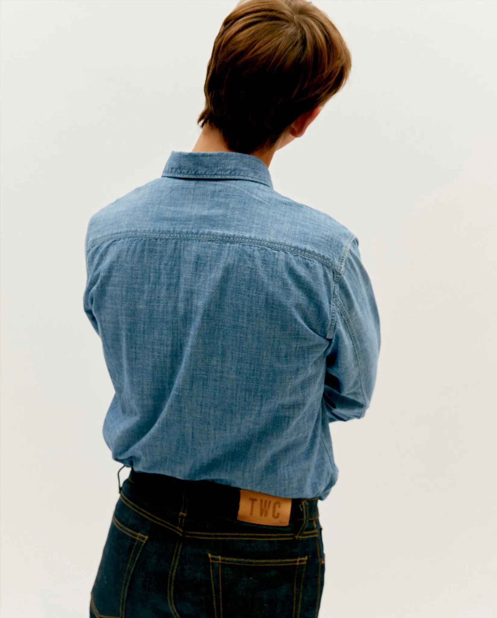RAW INDIGO RELAXED TAPERED 005 SELVEDGE JEAN