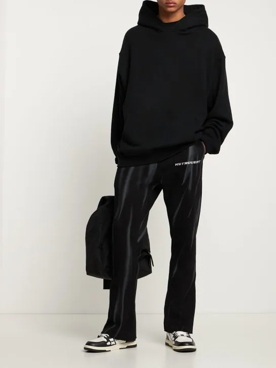 Retrovert   Washed flared sweatpants 