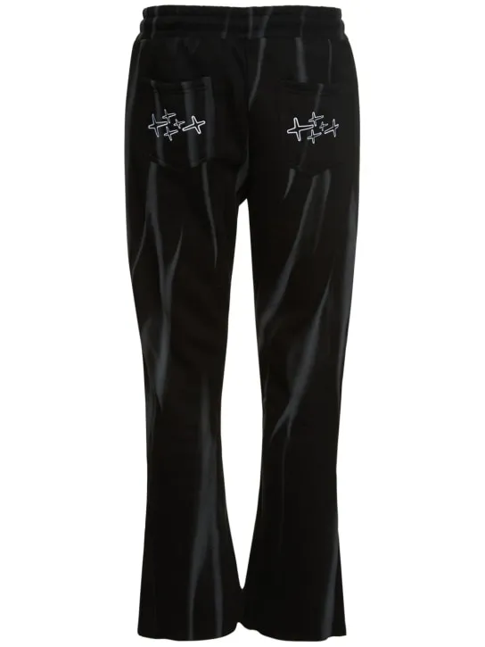 Retrovert   Washed flared sweatpants 