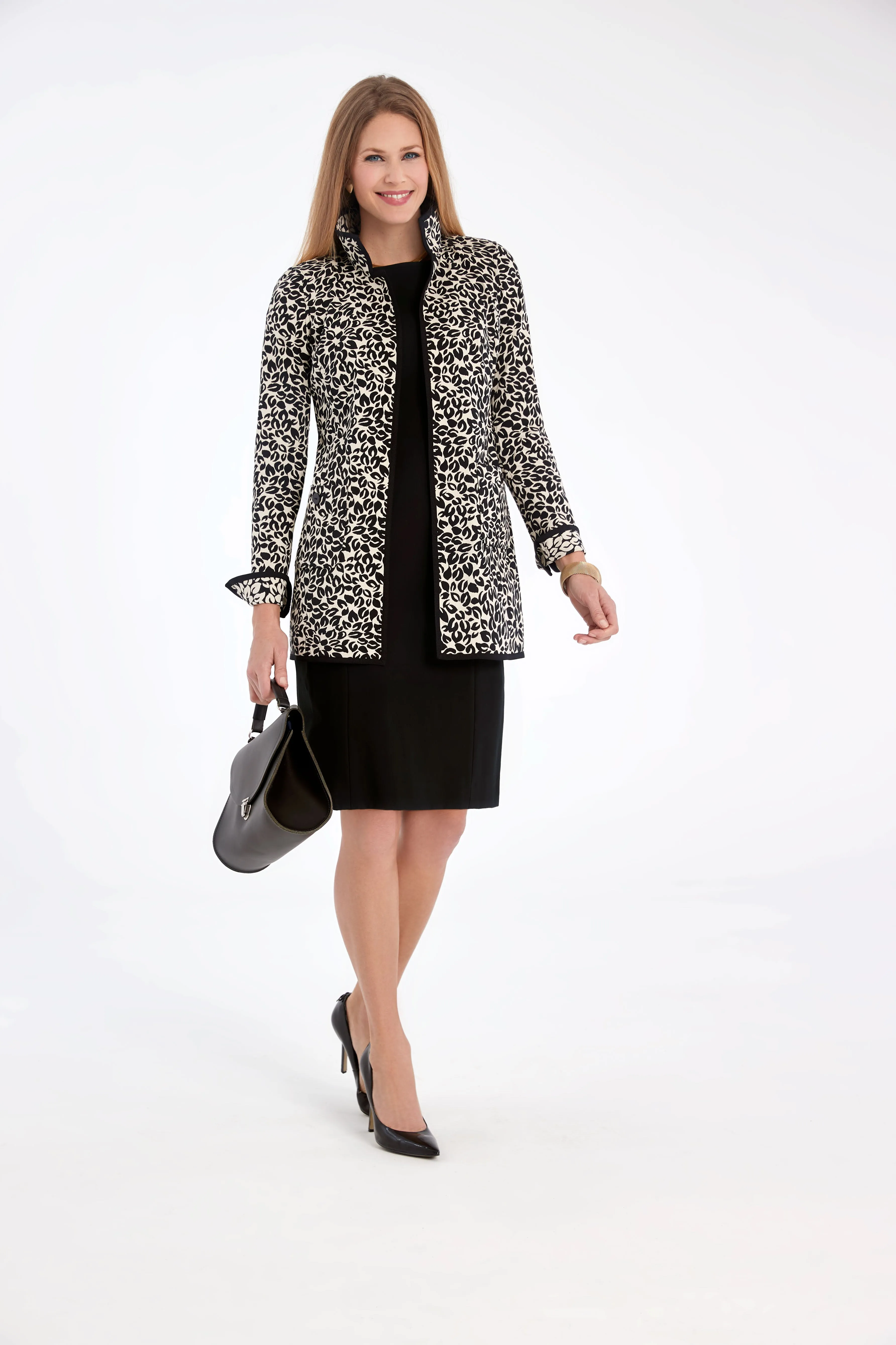 Reversible Leaves Car Coat