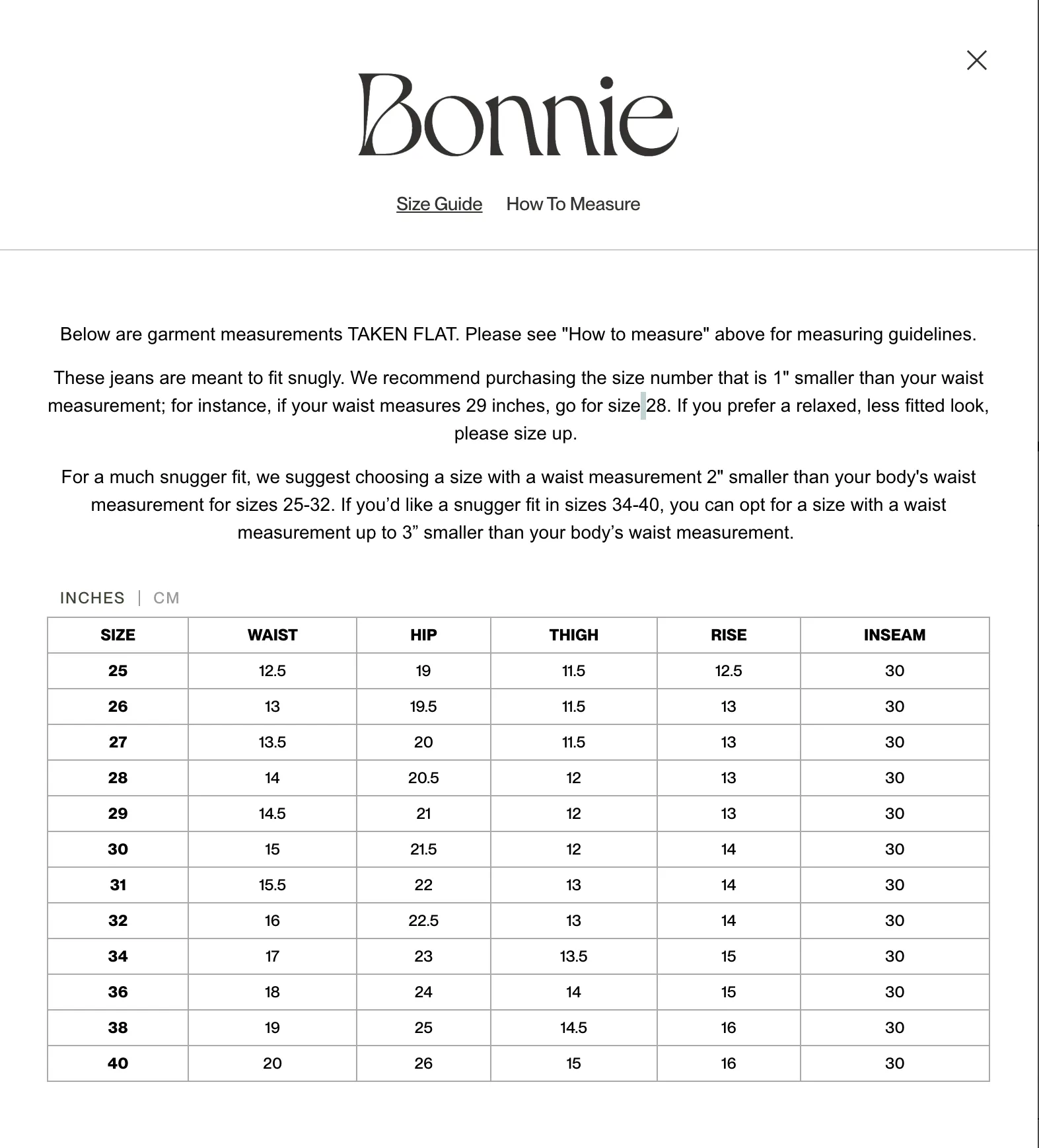 Rio Bonnie Denim Jeans