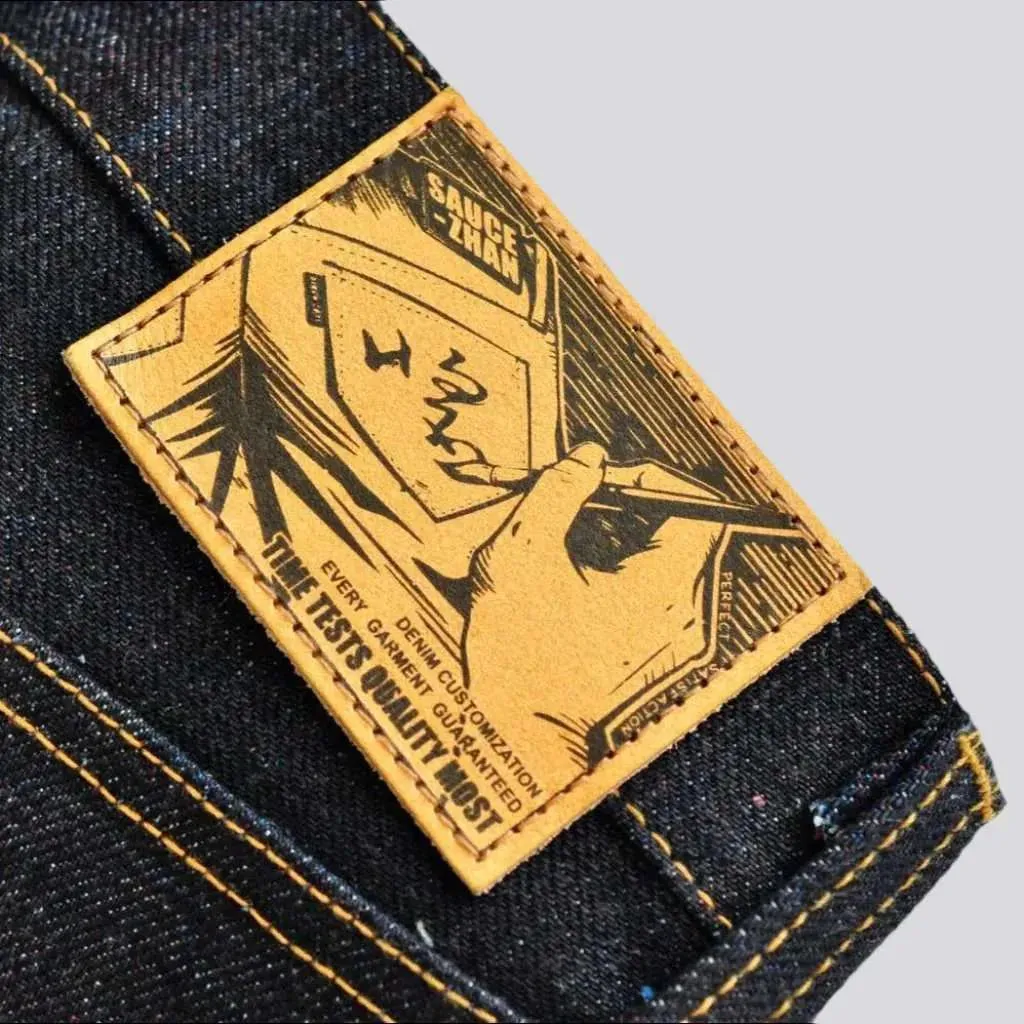 Selvedge men's high-quality jeans
