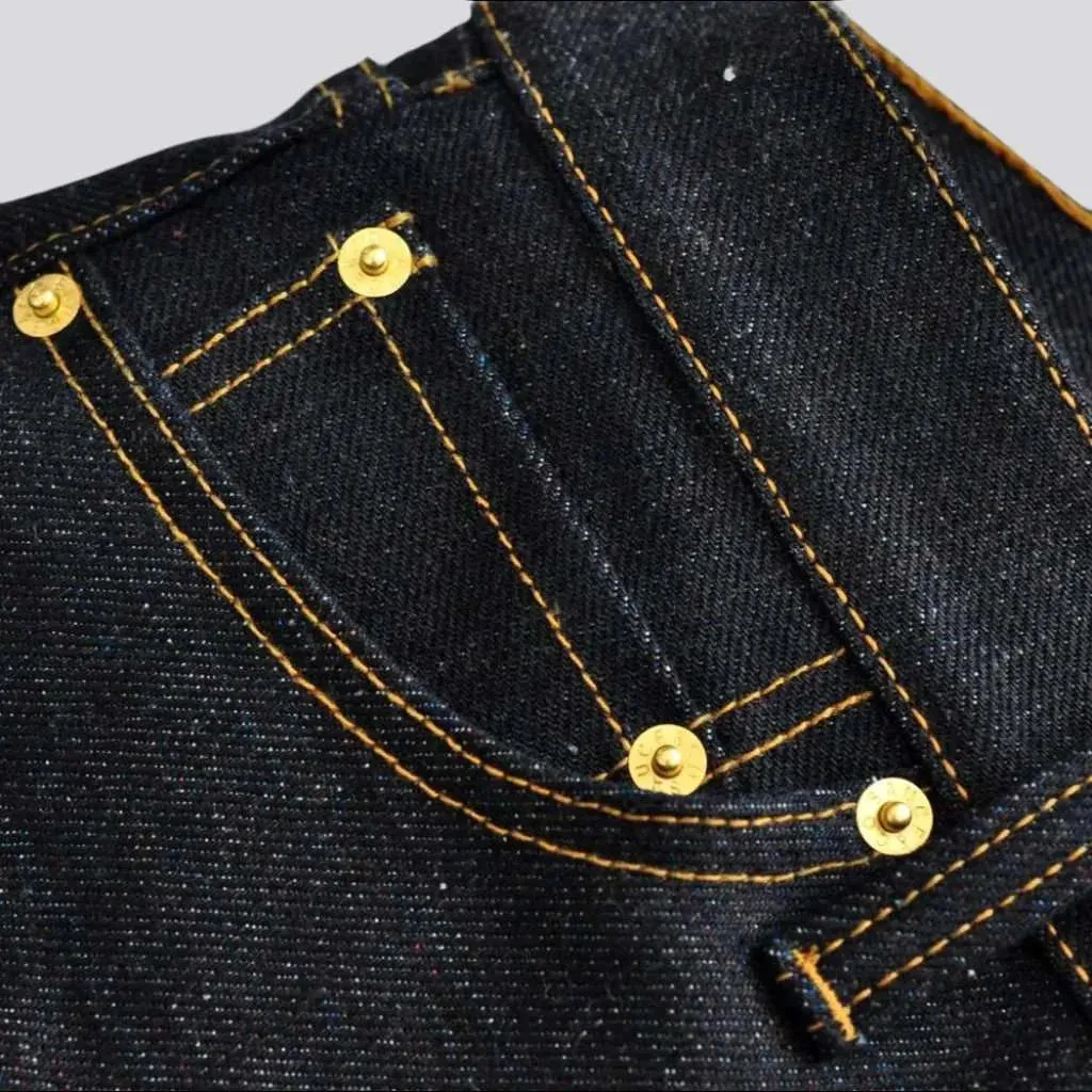 Selvedge men's high-quality jeans