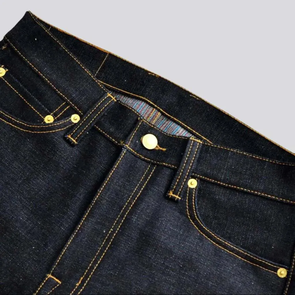 Selvedge men's high-quality jeans