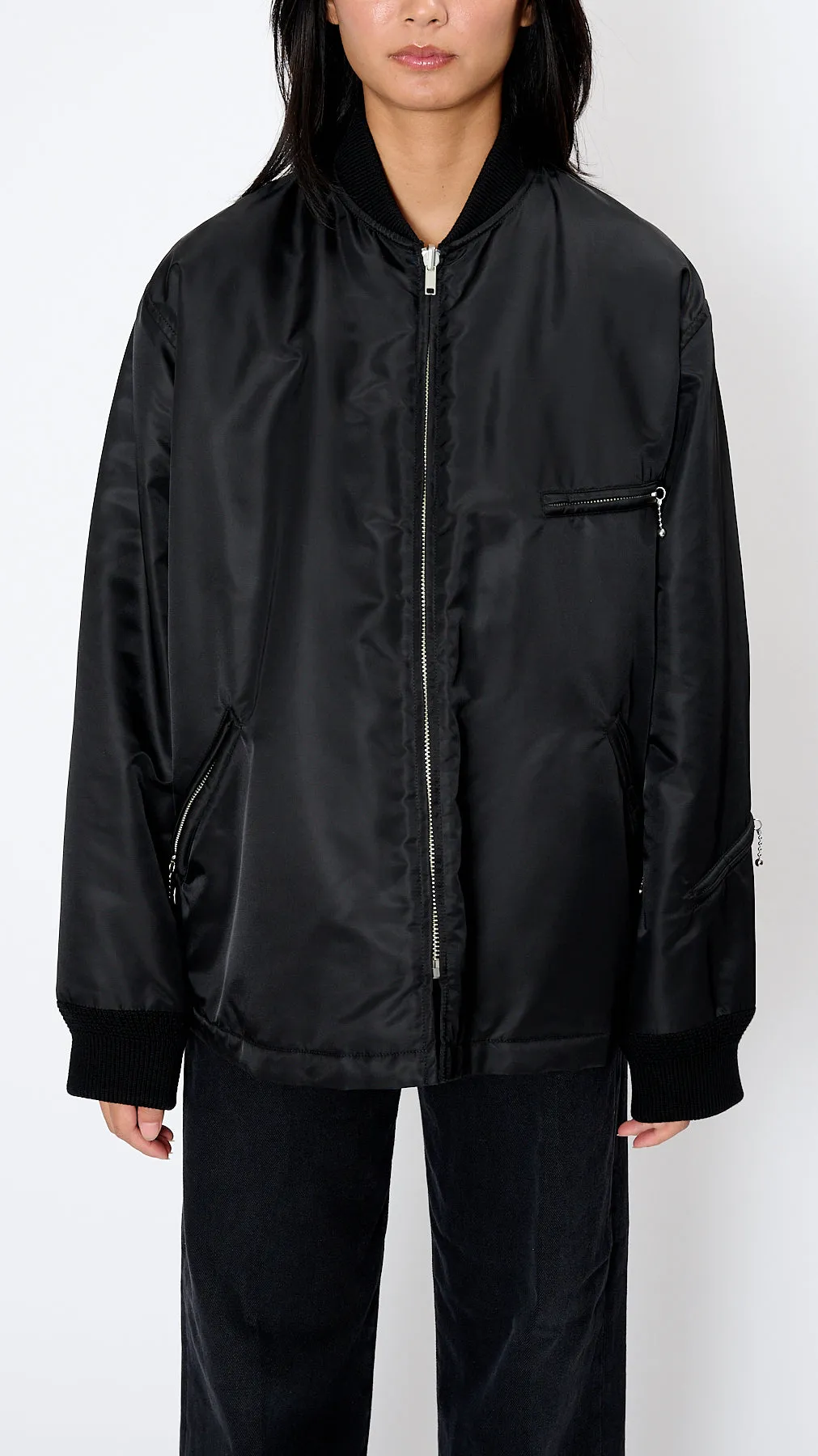 Sports Jacket in Black and Red