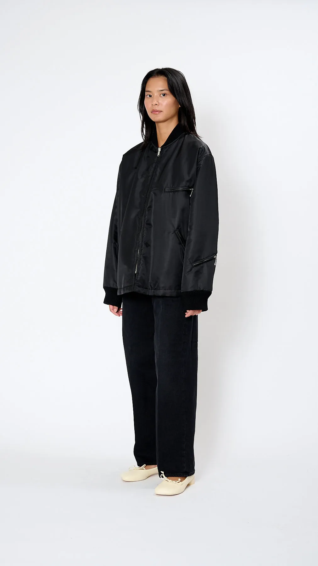 Sports Jacket in Black and Red