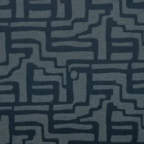 Sunbrella® Escher Indigo 146225-0003 Fusion Upholstery 54"