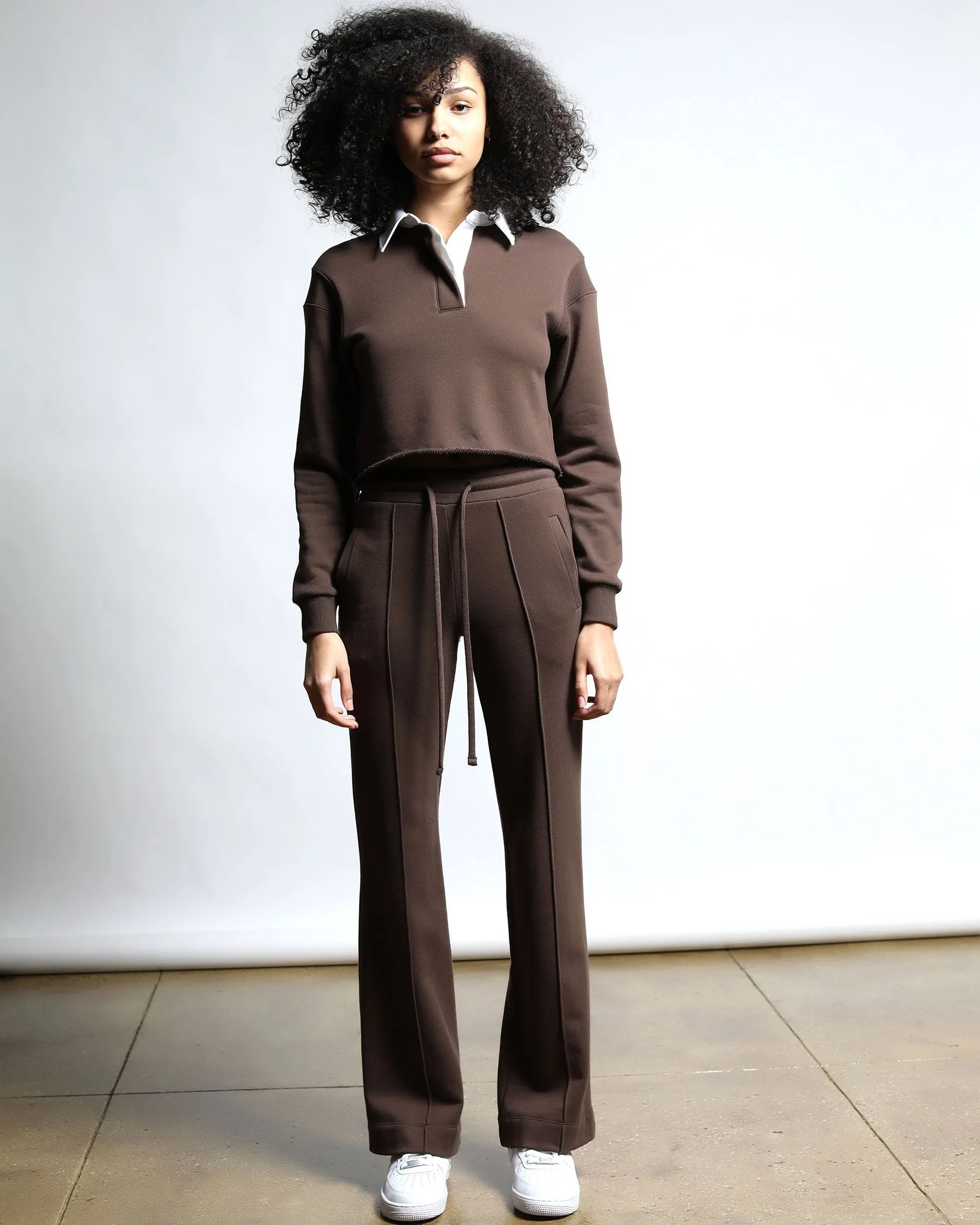 Sunnyside Terry Wide Leg Sweatpants (FINAL SALE)