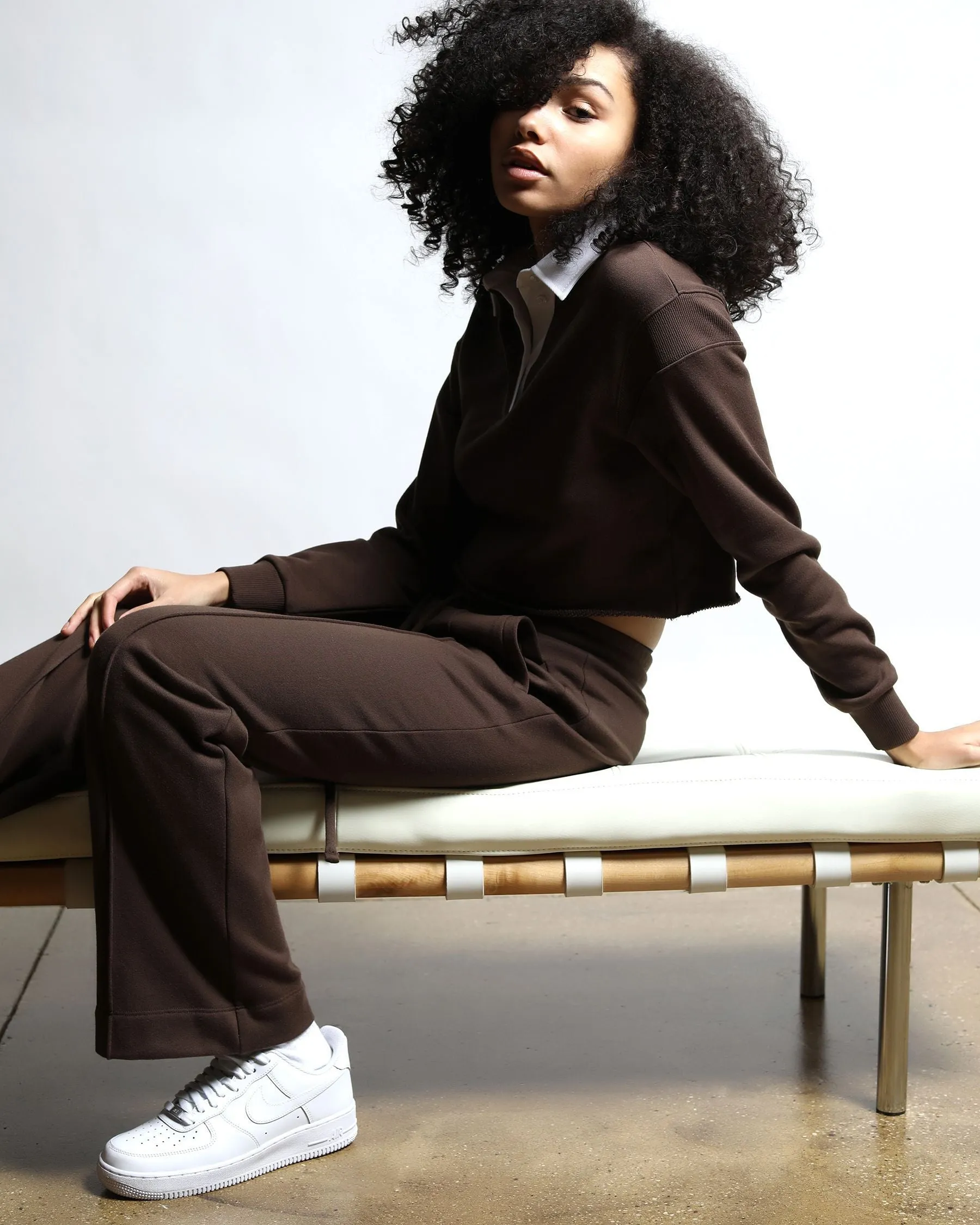 Sunnyside Terry Wide Leg Sweatpants (FINAL SALE)