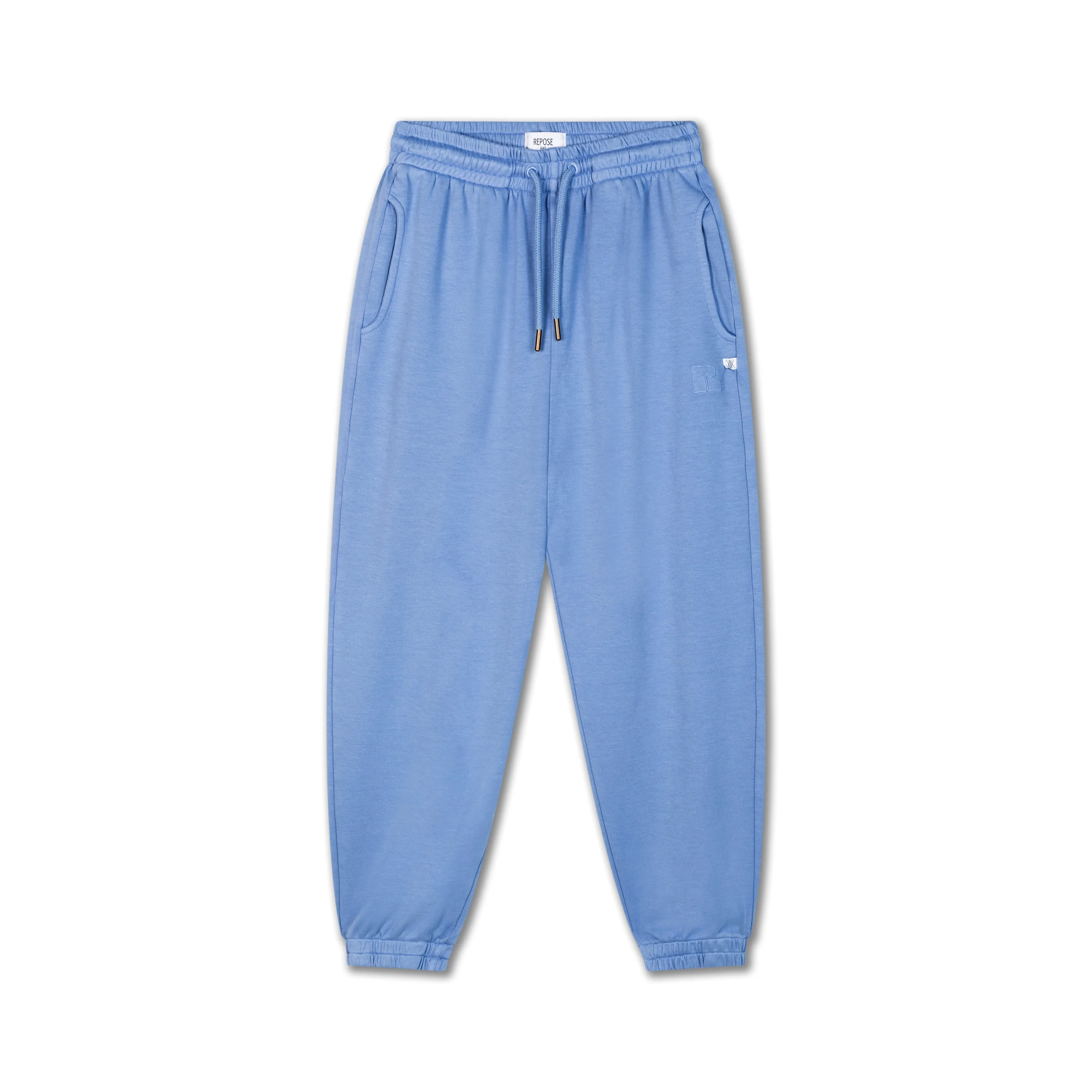 sweatpants - silver lavender blue