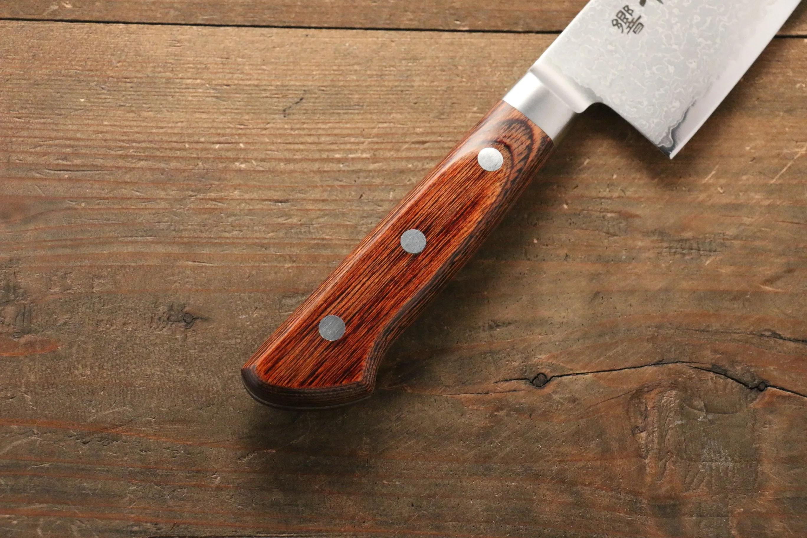 Tamahagane Kyoto 63 Layer Damascus Santoku 160mm KP-1115