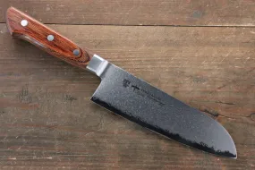 Tamahagane Kyoto 63 Layer Damascus Santoku 160mm KP-1115