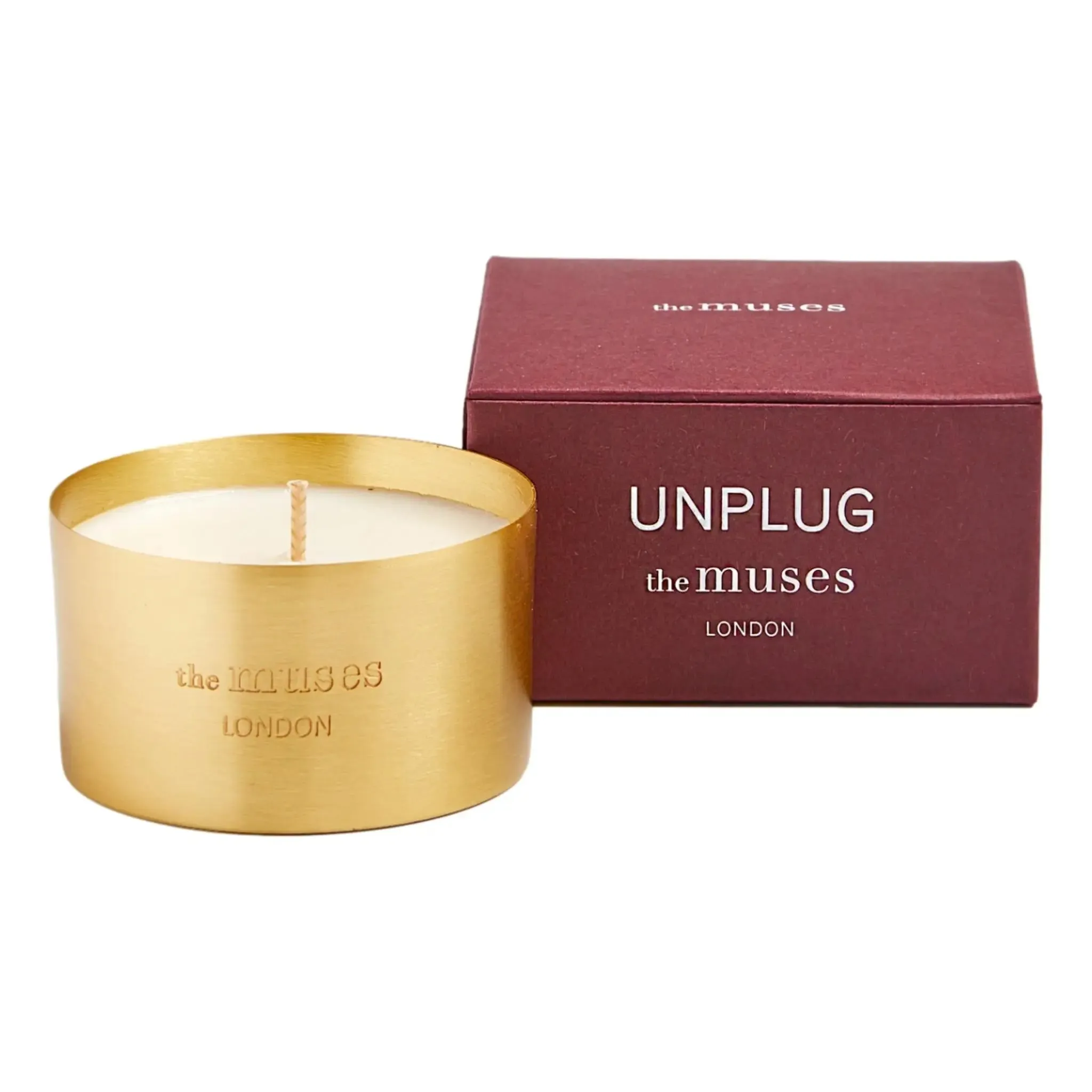 The Muses Unplug Small Candle