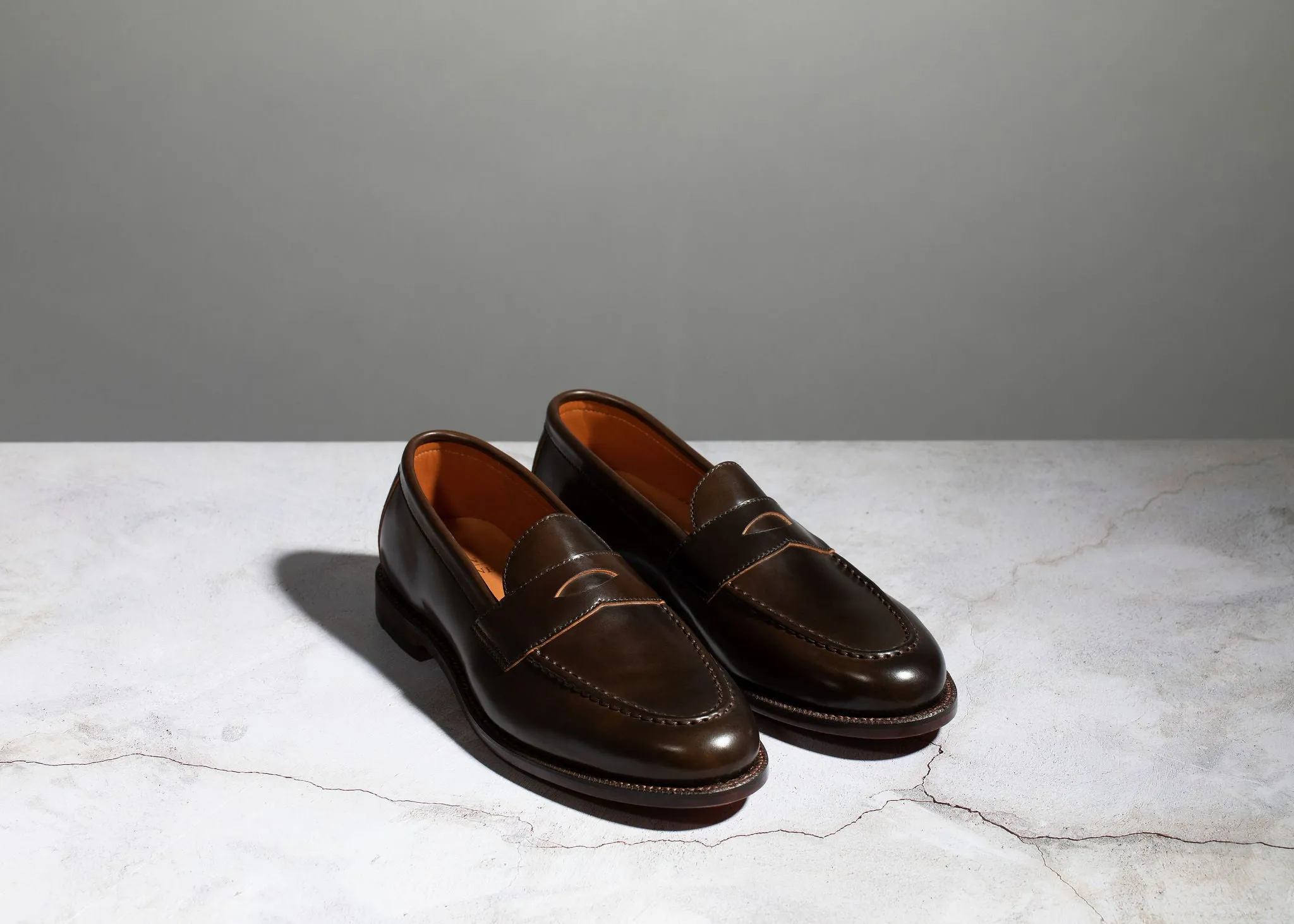 Traveler Penny Maduro Shell Cordovan