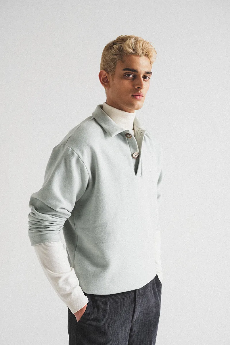 TURQUOISE GREEN POLO SHIRT