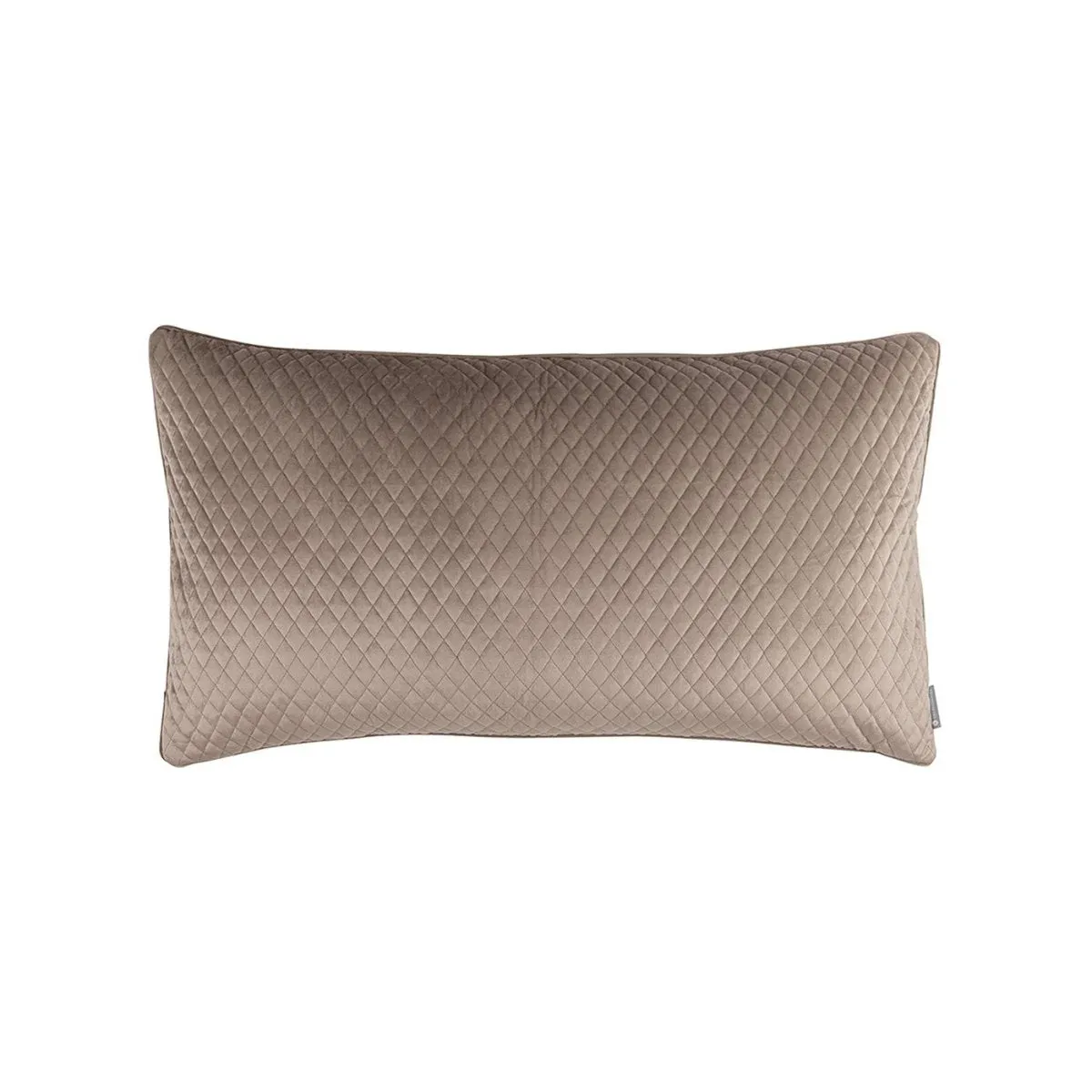 Valentina Buff Large Quilted Pillow by Lili Alessandra