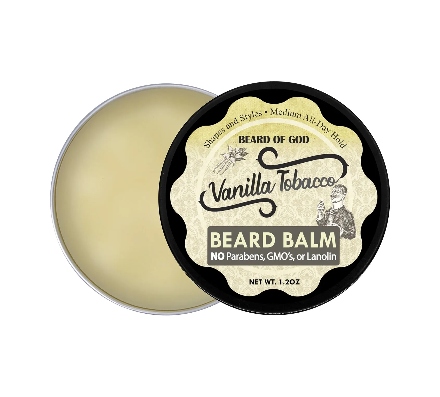 Vanilla Tobacco Crafted & Poured Beard Balm