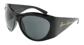 Versace 0VE4392 GB1/8763 Cat Eye  Black Sunglasses