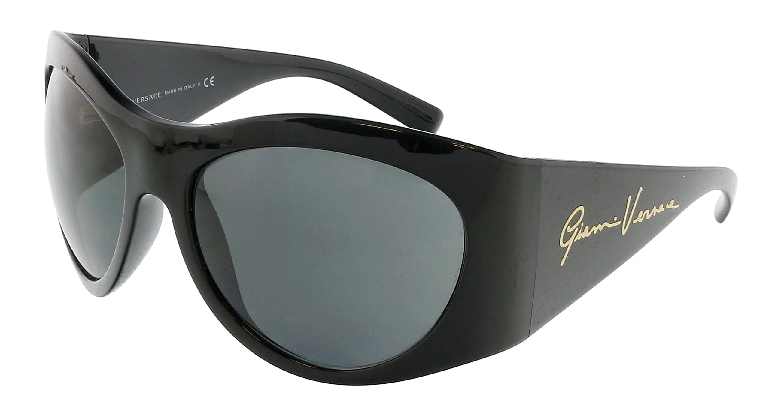 Versace 0VE4392 GB1/8763 Cat Eye  Black Sunglasses