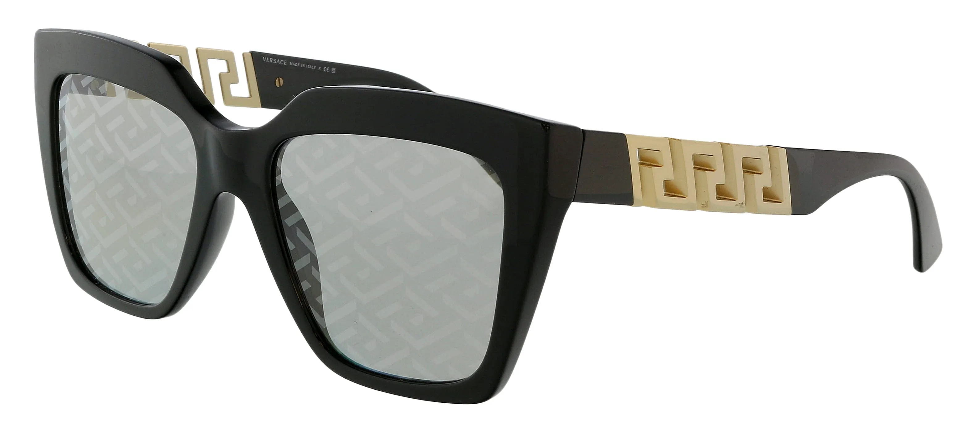 Versace 0VE4418 GB1/AL Full Rim Black  Square Sunglasses
